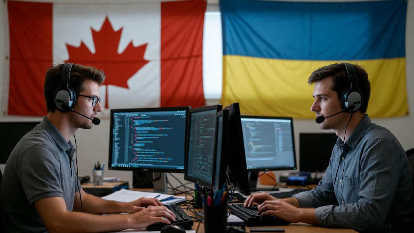 Айтівець у Канаді та в Україні — порівняння