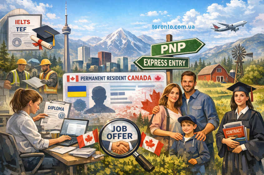 Як отримати PR українцям в Канаді: практичні лайфхаки