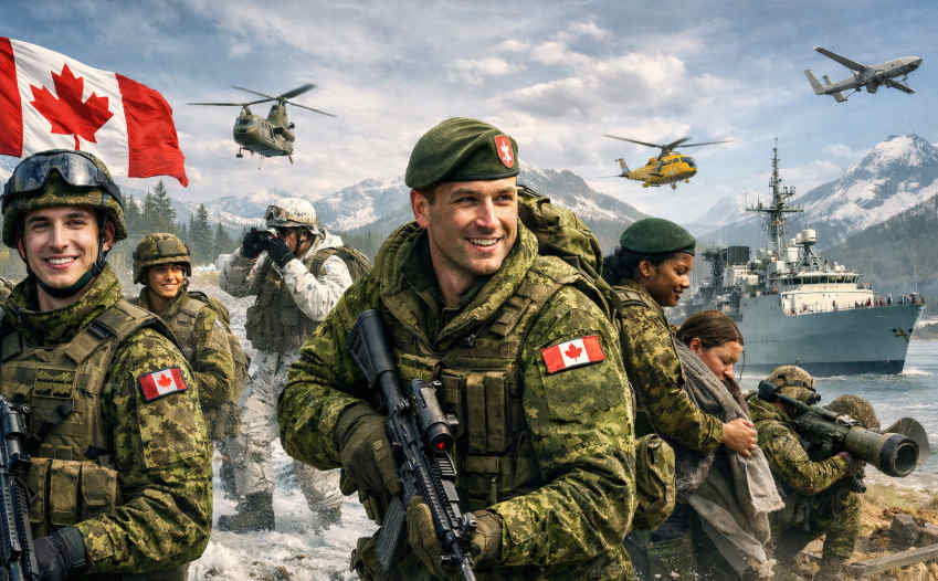 Армія Канади та хто там служить